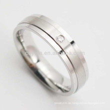 Shenzhen Custom Edelstahl preiswerte Hochzeit Ringe